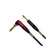 Mogami GOLD INST SILENT R 25 Gold Instrument Silent Straight to Right-Angle Cable - 25'