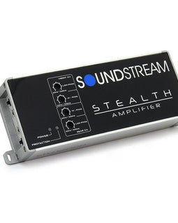 Soundstream ST4.1200D Stealth 1200W 4Channel Class D Motorcycle Car Audio Amplifier