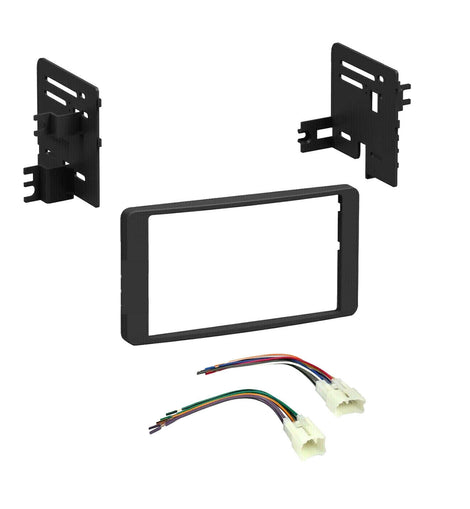 XP Audio Car Stereo Double Din Dash Kit & Harness Fit 2003-2007 Toyota Tundra Sequoia