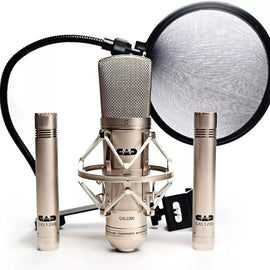 CAD Audio Studio Pack GXL2200SP-2 Condenser Mic Recording Pack