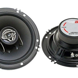 Cerwin Vega XED62  300W 6.5” Front & Rear Speaker Package for 1999-06 GM 4 Door
