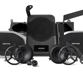 Alpine PSS-24WRA Complete Audio System for 18-Up Jeep Wrangler & 20-Up Gladiator