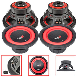 4 Cerwin Vega V102DV2 10" Dual 2 Ohm Subwoofer 4400 Watt