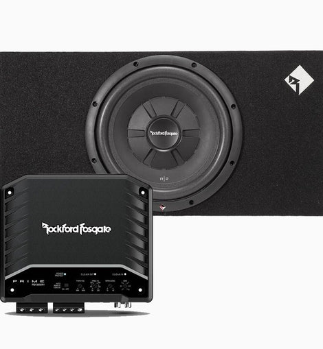 Rockford Fosgate R2250X1 Mono Sub Amp + R2S-1X12 12