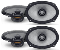 2 Pair Alpine R-Series R2-S69 300 Watts 6x9" 2-Way Coaxial Car Audio Speakers