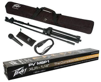 Peavey PV MSP1 Complete Microphone with Stand Kit 1/4" Cable Included