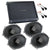 Alpine BBX-F1200 4CH Amplifier + 2 6x8" Speakers Fit 1999-2014 Ford F150
