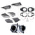 Metra Compatible 2018-Up Wrangler/Gladiator Speaker Grills & Pods