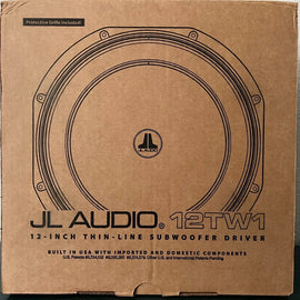 JL Audio 12TW1-4 TW1 Series thin-line 12" 4-ohm subwoofer
