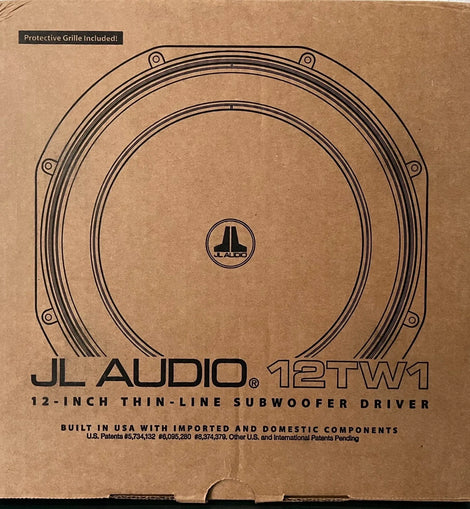JL Audio 12TW1-4 TW1 Series thin-line 12