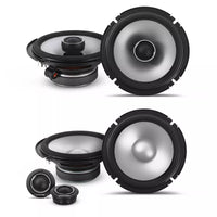 Alpine S2-S65C 6.5" Component + S2-S65 6.5" 2 Way Coaxial Car Speakers