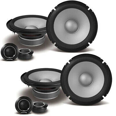 2 Alpine S2-S65C 240W 6.5