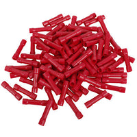 Install Bay RNBC-1 Red Nylon Butt Connector 22-18 Gauge Package of 1000