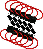 Install Bay MAXIFH-10 Maxi Fuse Holders With Cover 8 Gauge - Package of 10