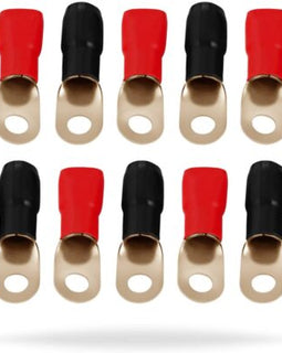 Absolute GRT00-10 0-Gauge Ring Terminal 10 Pieces