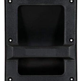 MR DJ HND86 8.3" X 6.5" Speaker Cabinet Plastic Bar Handles Black Recessed Heavy Duty