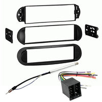 Car Radio Stereo Single DIN Dash Kit Harness Fit 1998-2011 Volkswagon Beetle