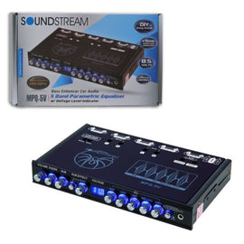 Soundstream MPQ-5V 5-Band Parametric Equalizer w/ Voltage Level Indicator