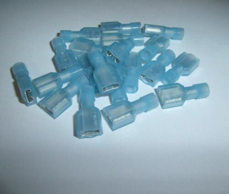 Install Bay BNMD187F Blue Nylon Male Quick Disconnect 16-14 Gauge .187