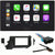 Pioneer DMH-1800NEX 6.8" Double DIN Multimedia Receiver + Kit Fit 93-96 Chevy Camaro