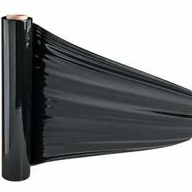 American Terminal Single Original Roll Black Plastic Film Pallet Shrink Wrap 18" 1500' sq