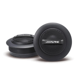 2 Alpine S-S10TW 240W S-Series 1" Silk Dome Tweeter Set