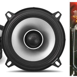 Alpine S2-S50 - Next-Generation S-Series 5.25" Coaxial Speaker Set & KIT10 Installation AMP Kit