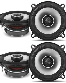 2 Pair Alpine S2-S50 - Next-Generation S-Series 5.25" Coaxial Speaker Set