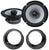 Alpine S2-S65  6.5" Type S Series 2-Way Coaxial Car Speakers Fits 1998-2013 Harley Davidson Alpine S Factory Speaker Replacement Kit