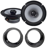 1998-2013 Harley Davidson FLHT FLHTC Alpine S2-S65 Speaker & K9601 Speaker Adapter