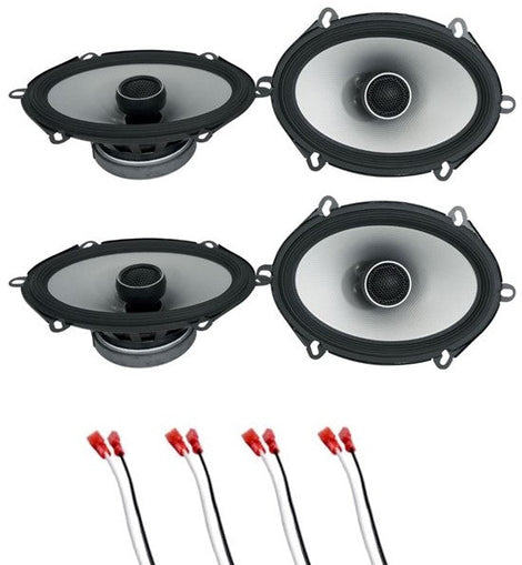 2 Pair ALPINE S2-S68 230 Watt 5x7