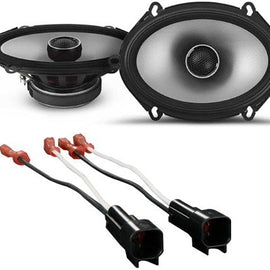 Alpine S-S57 5x7" Front Factory Speaker Replacement Kit For 2001-2011 Mazda Tribute+ Metra 72-5600 Speaker Harness