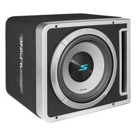 Alpine S2-SB10V 10" Halo S-Series Preloaded Subwoofer Ported Enclosure Bundle