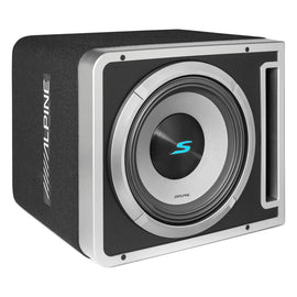Alpine S2-SB12V 12" Halo S-Series Preloaded Subwoofer Ported Enclosure with ProLink Bundle