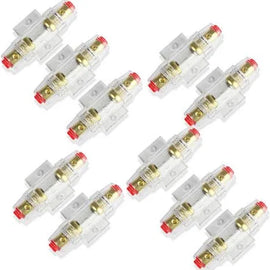 10 MK Audio MAGH4-10 Inline AGU Fuse Holder Fits 4, 8 & 10 Gauge Wire