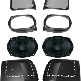 Diamond Audio MSHXM69F4BKLK Cut In SPEAKER Lid Kit with HXM69F4BK (4Ω)