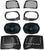 Diamond Audio MSHXM69F4BKLK Cut In SPEAKER Lid Kit with HXM69F4BK (4Ω)