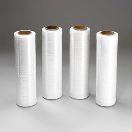 18" x 1500' 4 Rolls Pallet Wrap Stretch Film Hand Shrink Wrap 1500SQFT