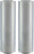 Two (2) Rolls Clear Hand Stretch Plastic Film Pallet Shrink Wrap