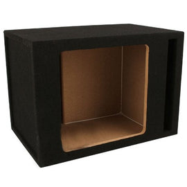 Absolute SKS12V Single 12" Black Kicker Solo-Baric Square Slot-Ported Enclosure for Kicker L5 and L7 Subwoofers