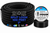 Absolute SLT10-100 100' 1" 25mm Split Wire Loom Sleeve Tube & 3M 165 Electrical Tape