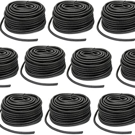 MR DJ DSLT14 1/4" 1000’ split loom tube polyethylene high temperature DJ, automotive, marine, industrial electrical wire & cable conduit