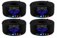 Absolute SLT18 400 Feet 1/8" split loom wire tubing hose cover auto home marine