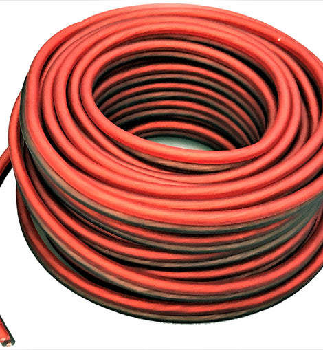 Absolute SWS14R25 Speaker Wire Marine Red/ Black 25 Ft True 14 Gauge Marine Car, Home Audio Speaker Wire Cable