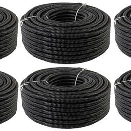 10 Rolls 100 Ft 1 1/2" Split Wire Loom Conduit Polyethylene Tubing Sleeve Tube