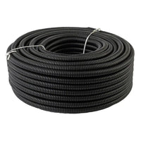 Patron PSLT14-20 20ft Split Wire Loom Cable Sleeve - Flexible Cord Protector & Organizer for Home, Car & Marine - Pet-Proof Wire Guard for Cats & Rabbits