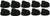 10 Patron 100 Feet 3/4' Split Loom Wire Tubing Black for Various Automotive Home Marine Industrial Wiring Applications
