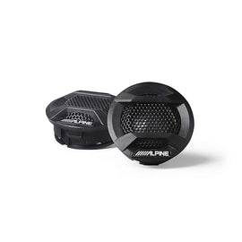 Alpine SPV-10TW-WRA 1” Component Tweeters Fits 07 – Up Jeep Wrangler Gladiator Bundle