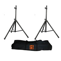 MR DJ SS650PKG 2 Speaker Stand with Road Carrying Bag