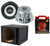 Absolute ST-1500 2000 Watt 10" Car Subwoofer + Ported Enclosure Box + 8 Gauge Amp Kit